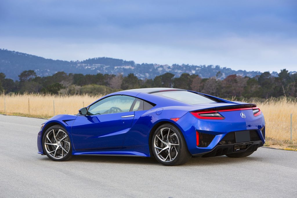 The Honda NSX. The Honda NSX.