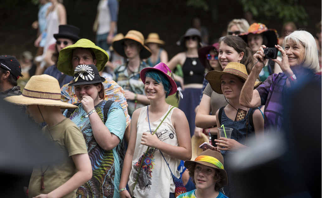 BUMPER CROWD: Young and old flocked to Woodford Folk Festival this week. The event wrapped up last night and organisers have predicted record crowds. BUMPER CROWD: Young and old flocked to Woodford Folk Festival this week. The event wrapped up last night and organisers have predicted record crowds.