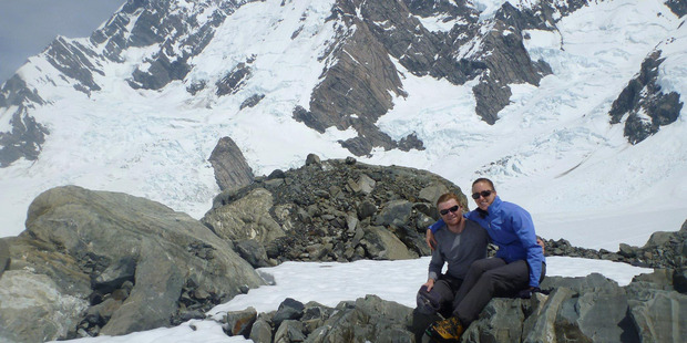 Stuart Hollaway and Dale Thistlethwaite had been missing since December 28. It is believed they fell early in the morning of December 29. Stuart Hollaway and Dale Thistlethwaite had been missing since December 28. It is believed they fell early in the morning of December 29.