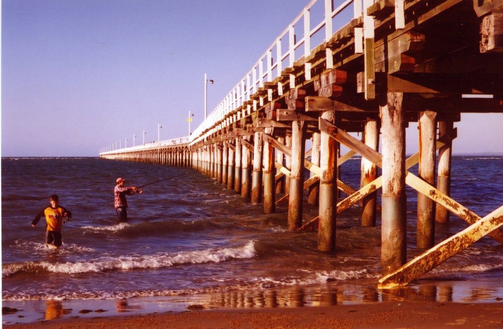 Urangan Pier at Hervey Bay by David Tootell Urangan Pier at Hervey Bay by David Tootell