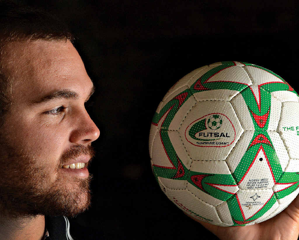 Gympie futsal coach Sam Watt. Gympie futsal coach Sam Watt.
