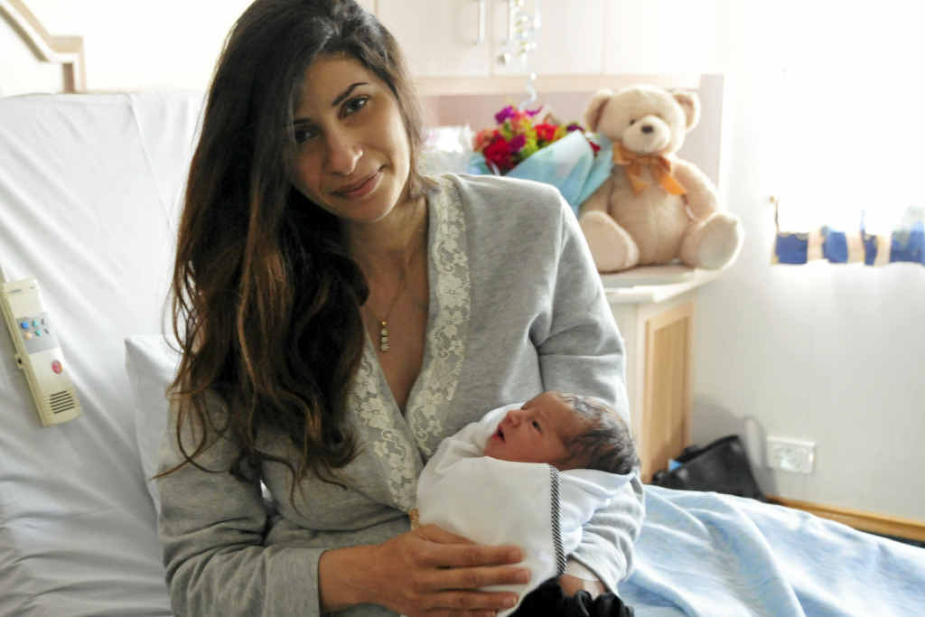 NEWEST AUSSIE: Mays Alfar named her son Owen because it sounds similar to his Arabic name. NEWEST AUSSIE: Mays Alfar named her son Owen because it sounds similar to his Arabic name.