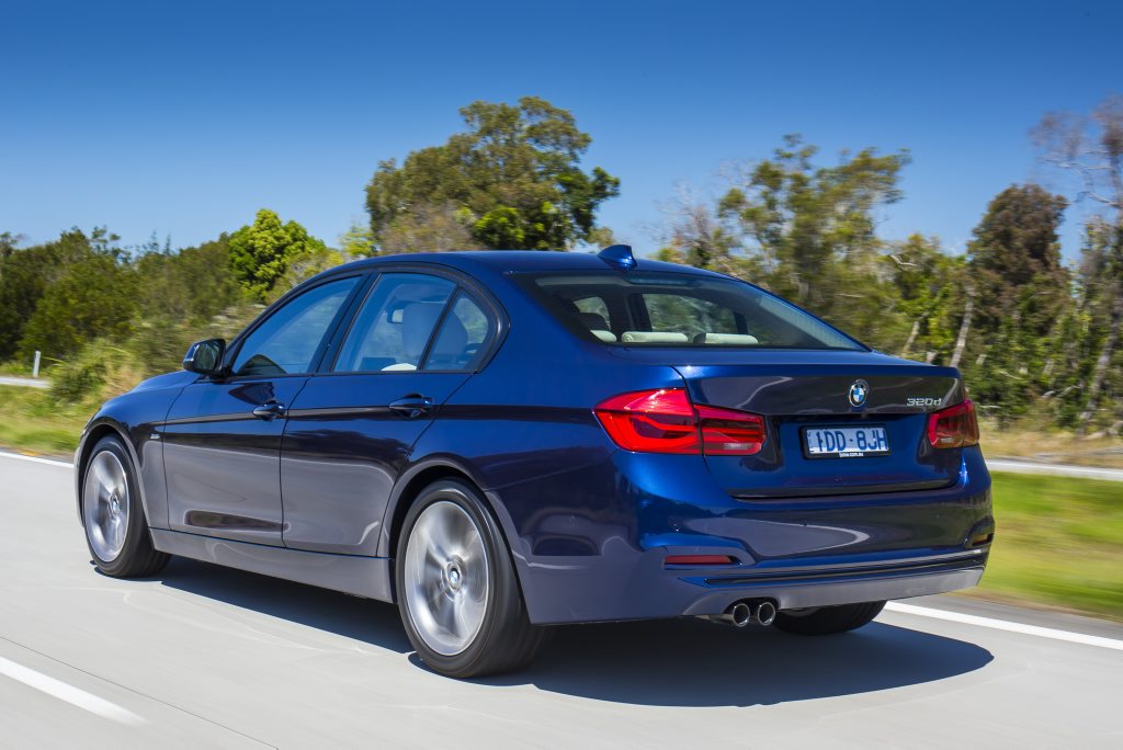 BMW 320d Sedan. Photo: Mark Bean BMW 320d Sedan. Photo: Mark Bean