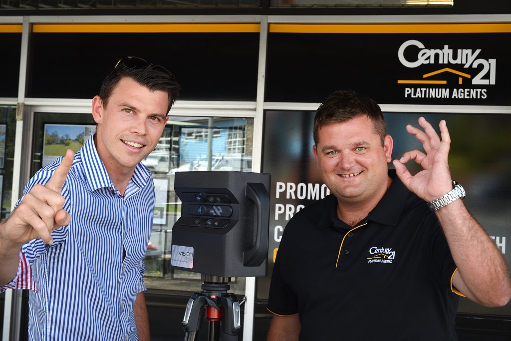 Luke Soanes of Luke Soanes Media and Century 21 real estate agent Billy Mitchell have teamed up to launch a new way of marketing properties. Luke Soanes of Luke Soanes Media and Century 21 real estate agent Billy Mitchell have teamed up to launch a new way of marketing properties.