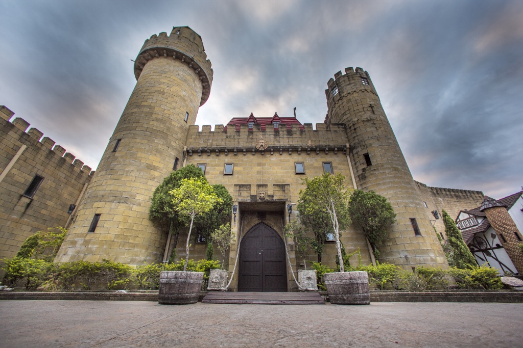 norman style castle goes