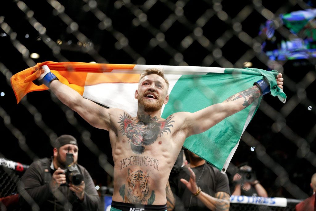 THE NOTORIOUS: Trash-talking Featherweight Champion Conor McGregor has taken UFC - and the world - by storm, and reaffirmed his place as one of the most lethal men inside the Octagon when he knocked out Jose Aldo in 13 seconds. THE NOTORIOUS: Trash-talking Featherweight Champion Conor McGregor has taken UFC - and the world - by storm, and reaffirmed his place as one of the most lethal men inside the Octagon when he knocked out Jose Aldo in 13 seconds.
