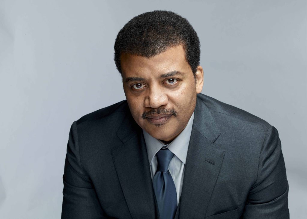 Neil deGrasse Tyson hosts the TV series Star Talk. Neil deGrasse Tyson hosts the TV series Star Talk.