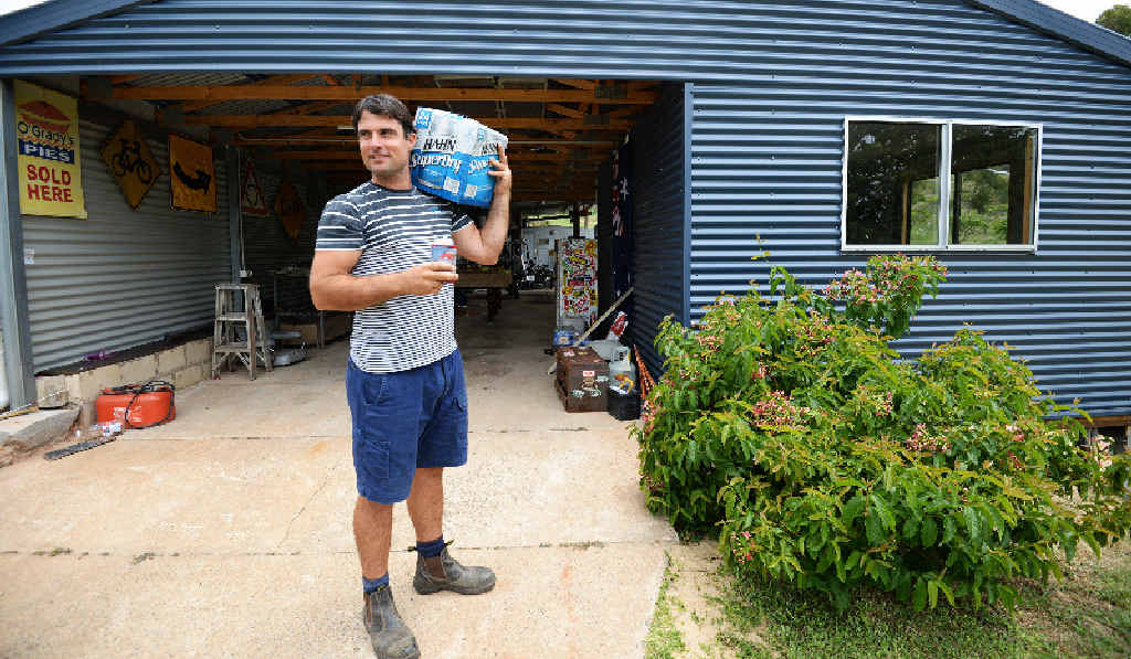 BEER O’CLOCK: Yeppoon man Clint Miles is looking forward to getting back to the good ol’ days of exchanging favours and items for a carton of beer after starting the Central Queensland Beer Economy page. BEER O’CLOCK: Yeppoon man Clint Miles is looking forward to getting back to the good ol’ days of exchanging favours and items for a carton of beer after starting the Central Queensland Beer Economy page.