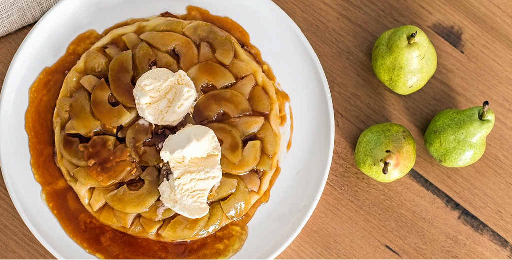 Dan and Steph’s Apple and Pear Tarte Tatin. Dan and Steph’s Apple and Pear Tarte Tatin.