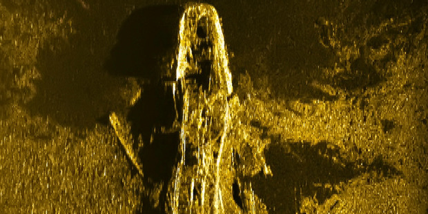 In this sonar image released by Australian Transport Safety Bureau a shipwreck can be clearly seen on the ocean floor off the coast of Australia. In this sonar image released by Australian Transport Safety Bureau a shipwreck can be clearly seen on the ocean floor off the coast of Australia.