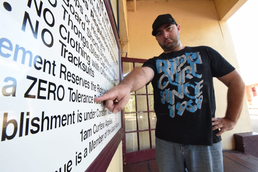 Criterion owner Brendan Heit says his establishment has been tough on violence since before the lockout laws came in. Criterion owner Brendan Heit says his establishment has been tough on violence since before the lockout laws came in.