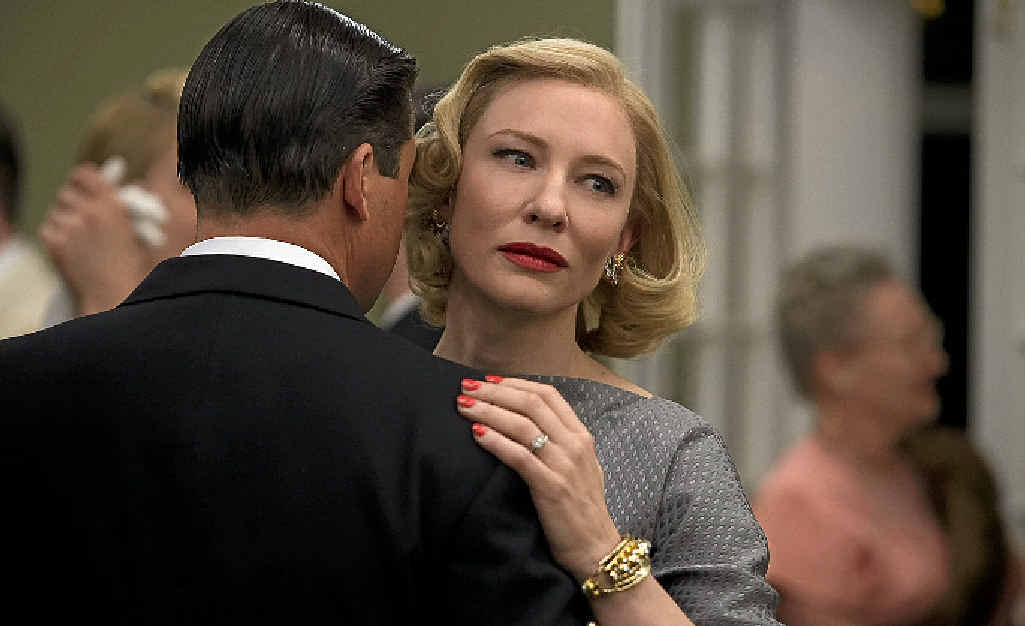 Australian actress Cate Blanchett (right) and Kyle Chandler (left) in the film Carol. Australian actress Cate Blanchett (right) and Kyle Chandler (left) in the film Carol.