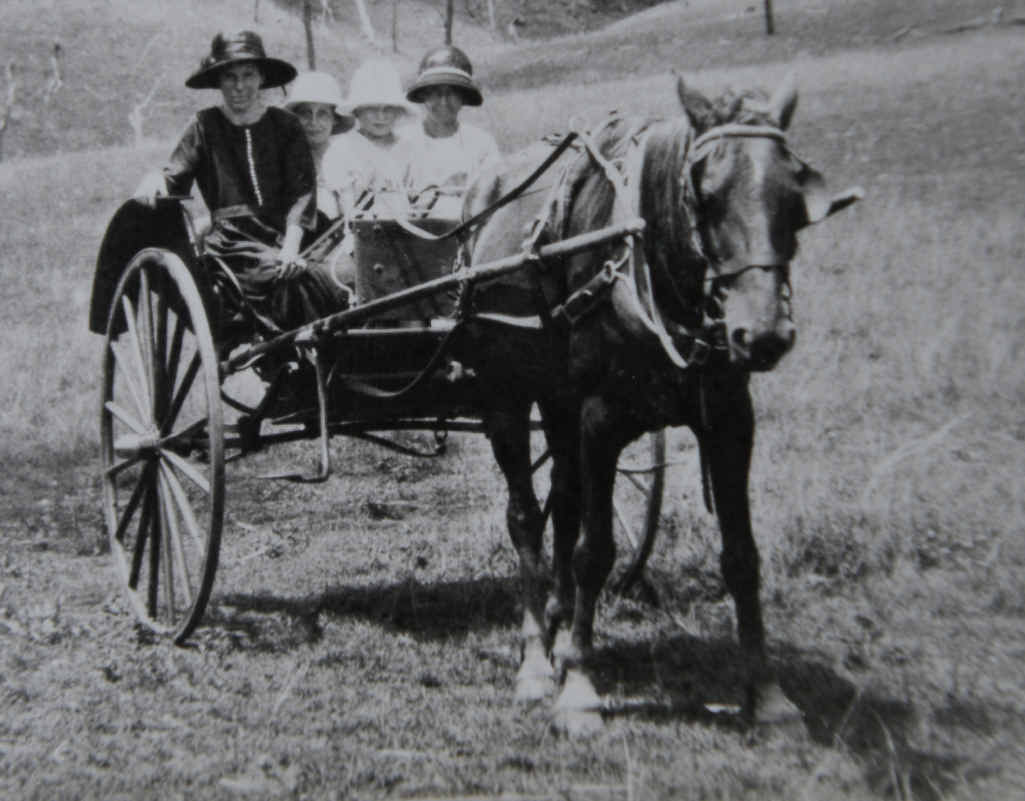 A young Eva Schmidt with her mother Minnie and daughters Norma and Val (left). A young Eva Schmidt with her mother Minnie and daughters Norma and Val (left).