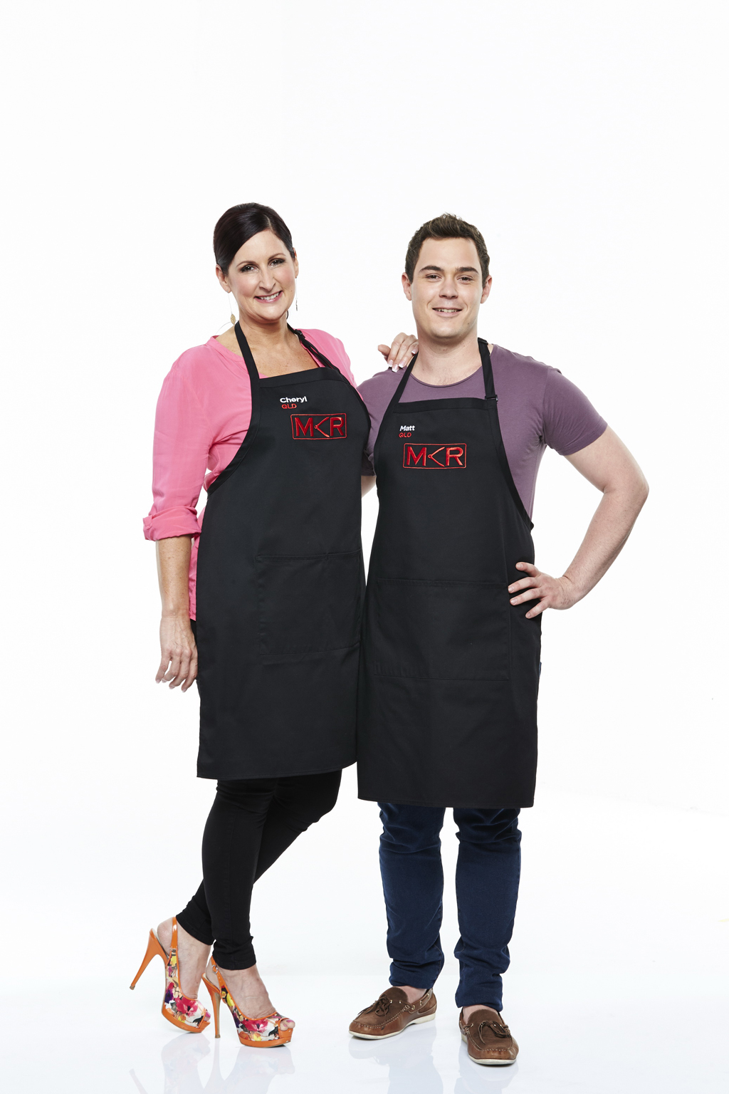 My Kitchen Rules contestants Cheryl and Matt from Brisbane. My Kitchen Rules contestants Cheryl and Matt from Brisbane.