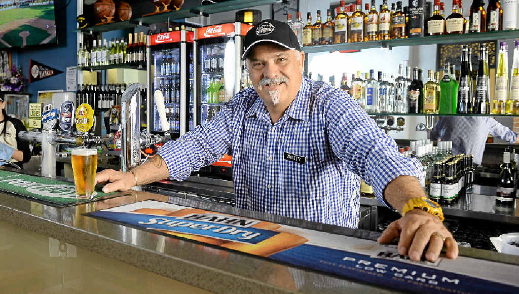 DIGGING IN: Dusty’s Bar and BBQ owner Mark Dale says he has been busier than expected. DIGGING IN: Dusty’s Bar and BBQ owner Mark Dale says he has been busier than expected.