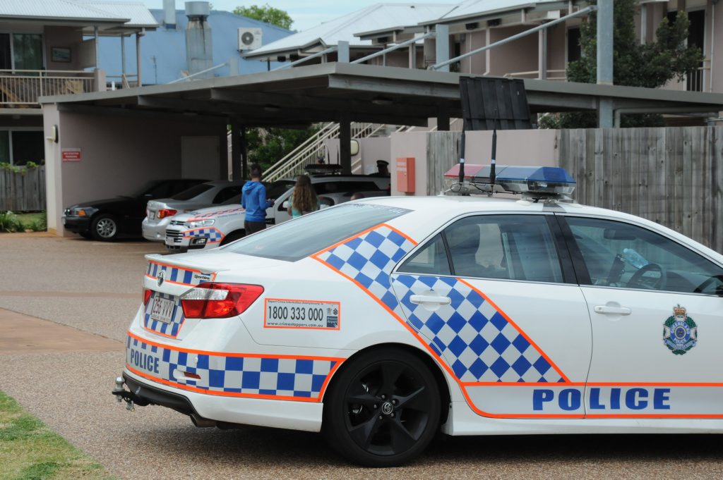 Police at the scene of the emergency situation. Police at the scene of the emergency situation.
