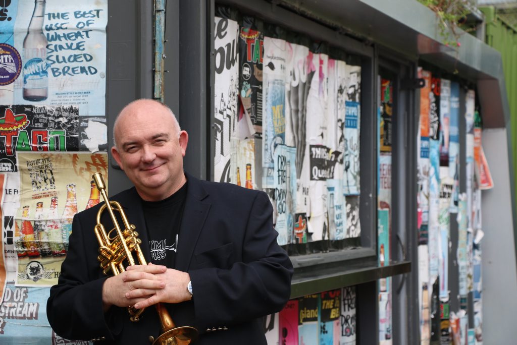 Trumpeter and former artistic director of the Queensland Music Festival James Morrison. Trumpeter and former artistic director of the Queensland Music Festival James Morrison.