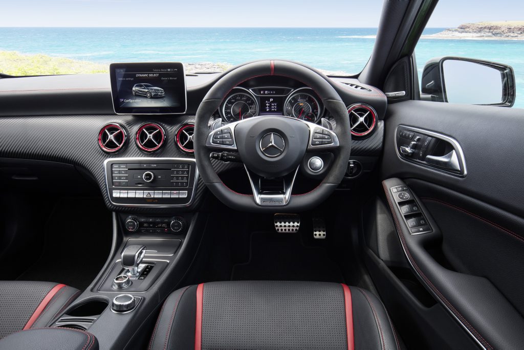 2016 Mercedes-AMG A 45. PHOTO: MARK BRAMLEY 2016 Mercedes-AMG A 45. PHOTO: MARK BRAMLEY
