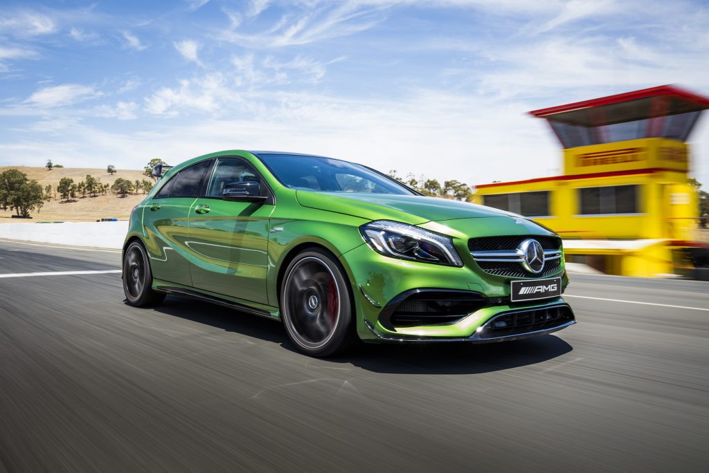 Mercedes-AMG A45. Photo: Contributed Mercedes-AMG A45. Photo: Contributed