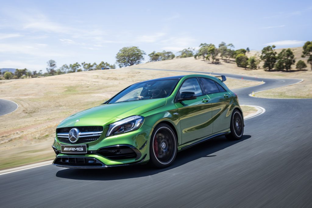 Mercedes-AMG A45. Photo: Contributed Mercedes-AMG A45. Photo: Contributed