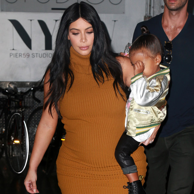 Kim Kardashian West and North West Kim Kardashian West and North West