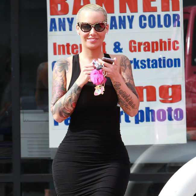 Amber Rose has mocked Kanye West, claiming he is pining for their bedroom antics. Amber Rose has mocked Kanye West, claiming he is pining for their bedroom antics.