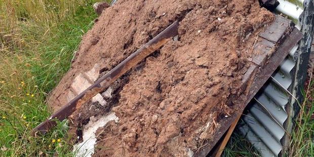 A dog was allegedly tied to this faeces-coated pallet. Photo: Stephen Jaquiery and Gerard O'Brien/Otago Daily Times A dog was allegedly tied to this faeces-coated pallet. Photo: Stephen Jaquiery and Gerard O'Brien/Otago Daily Times