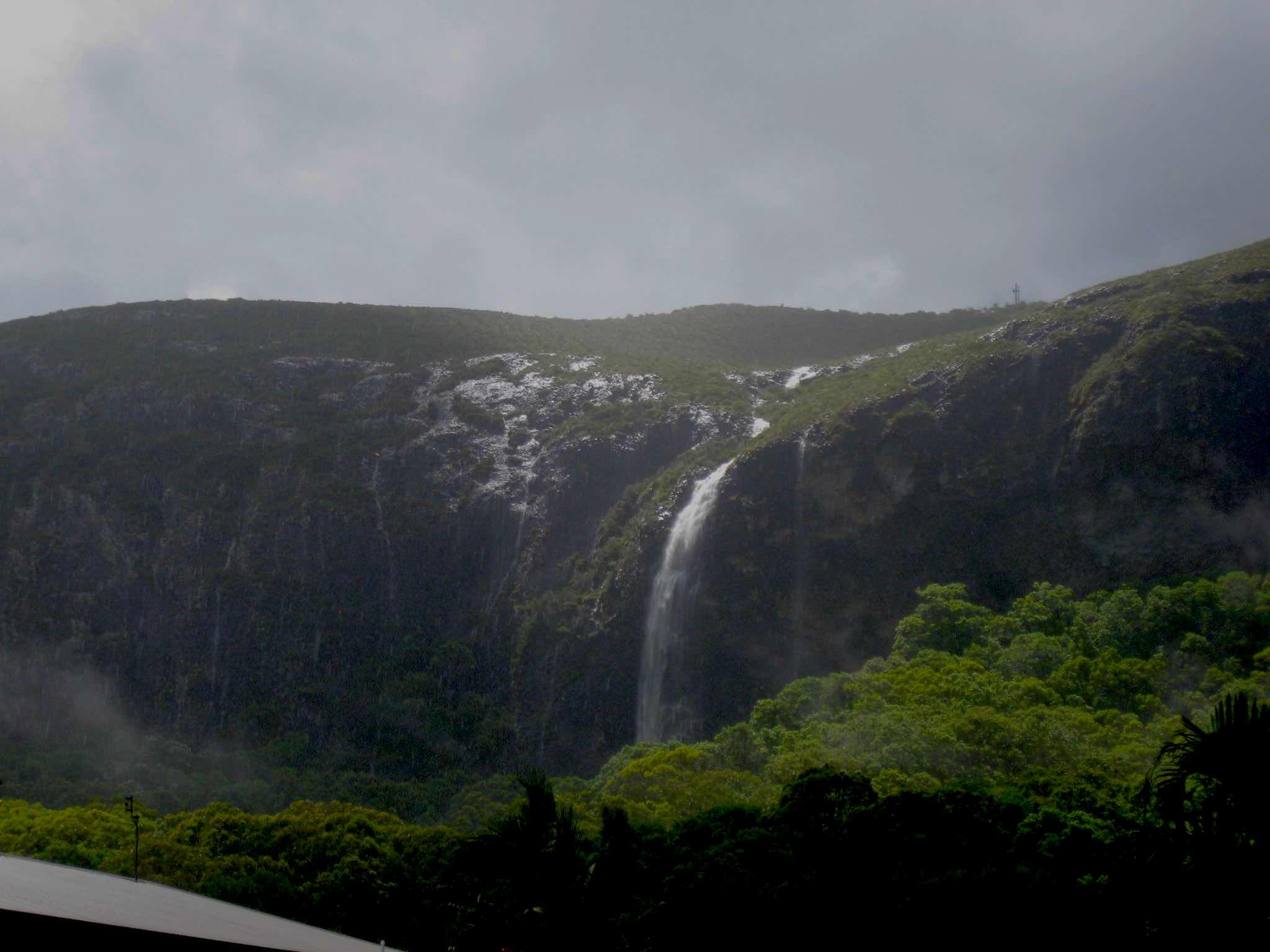 A Mt Coolum waterfall. Photo: Kristy Johnston A Mt Coolum waterfall. Photo: Kristy Johnston