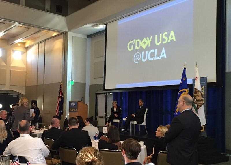 Audience members told the American activists, Glenn Alexander and Amanda Copeland, to Audience members told the American activists, Glenn Alexander and Amanda Copeland, to