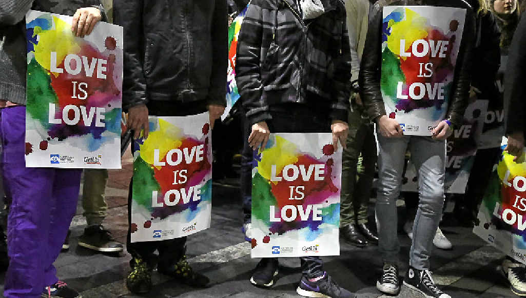 SUPPORTERS: Gay rights activists protest in favour of same-sex marriage in Sydney last September. SUPPORTERS: Gay rights activists protest in favour of same-sex marriage in Sydney last September.