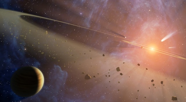 An artist's impression of an exoplanet. Image by NASA/JPL-Caltech An artist's impression of an exoplanet. Image by NASA/JPL-Caltech
