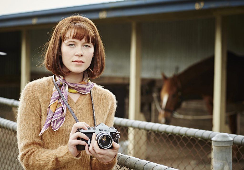 Anna McGahan in a scene from The Doctor Blake Mysteries. Anna McGahan in a scene from The Doctor Blake Mysteries.