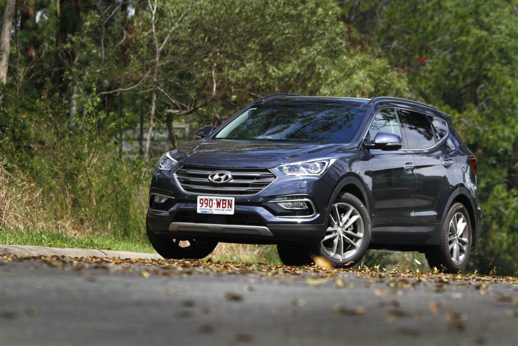 2016 Hyundai Santa Fe Highlander. Photo: Iain Curry 2016 Hyundai Santa Fe Highlander. Photo: Iain Curry