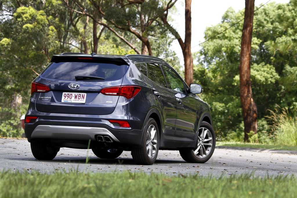 2016 Hyundai Santa Fe Highlander. Photo: Iain Curry 2016 Hyundai Santa Fe Highlander. Photo: Iain Curry