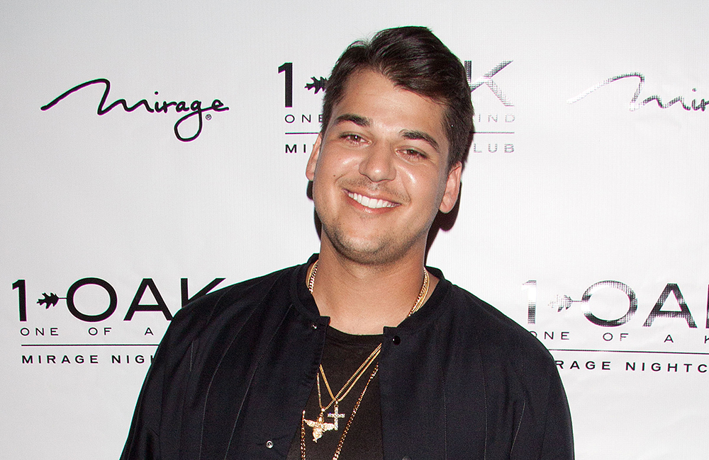 Sock designer Rob Kardashian. Sock designer Rob Kardashian.