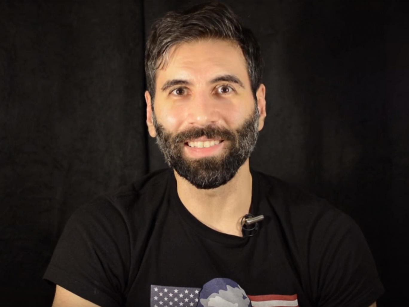 Roosh V has published numerous books on how to pick up women Roosh V/YouTube Roosh V/YouTube Roosh V has published numerous books on how to pick up women Roosh V/YouTube Roosh V/YouTube