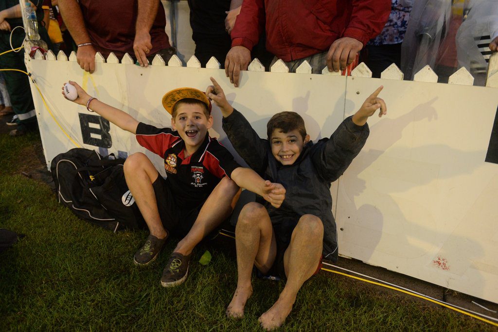 BIG CROWD: Supporters at the trial NRL match between the Queensland Cowboys v the Brisbane Broncos at Salter Oval, Bundaberg on Saturday, 6 Febuary, 2016. Photo: Mike Knott / NewsMail BIG CROWD: Supporters at the trial NRL match between the Queensland Cowboys v the Brisbane Broncos at Salter Oval, Bundaberg on Saturday, 6 Febuary, 2016. Photo: Mike Knott / NewsMail