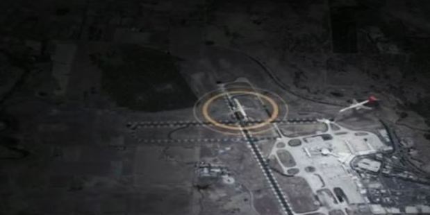 Both Qantas planes were forced to abandon landings. Photo / 7 News Both Qantas planes were forced to abandon landings. Photo / 7 News