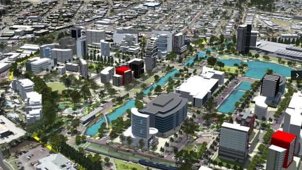 The new-look SunCentral Maroochydore to be developed over the next 20 years. Photo: Supplied
The new-look SunCentral Maroochydore to be developed over the next 20 years. Photo: Supplied