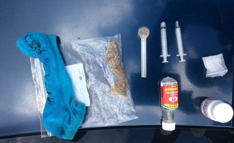 A 42-year-old Pacific Pines man has been charged with five counts of possessing dangerous drugs and possessing a drug utensil. A 42-year-old Pacific Pines man has been charged with five counts of possessing dangerous drugs and possessing a drug utensil.