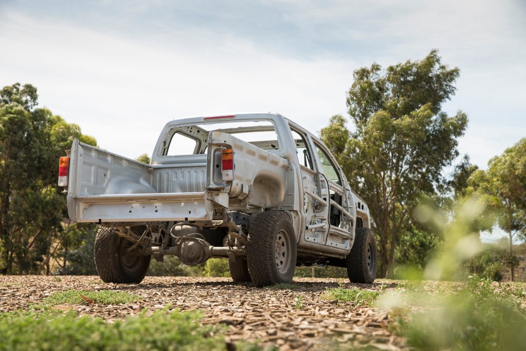 Volkswagen Amarok Naked ute. Photo: Contributed Volkswagen Amarok Naked ute. Photo: Contributed