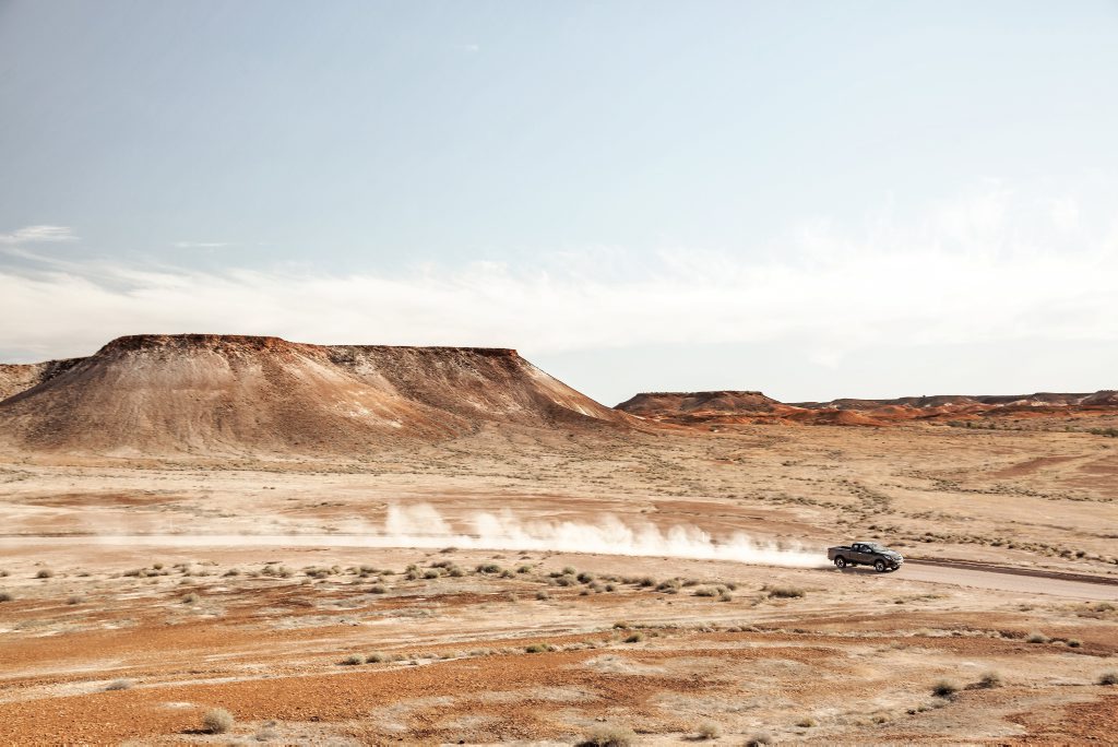 ROAD TRIP: Great red centre an ideal drive for Samuel. ROAD TRIP: Great red centre an ideal drive for Samuel.