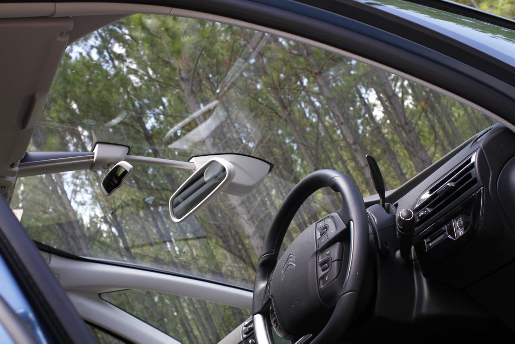 Huge windscreen on 2016 Citroen C4 Grand Picasso. Photo: Iain Curry / Sunshine Coast Daily Huge windscreen on 2016 Citroen C4 Grand Picasso. Photo: Iain Curry / Sunshine Coast Daily