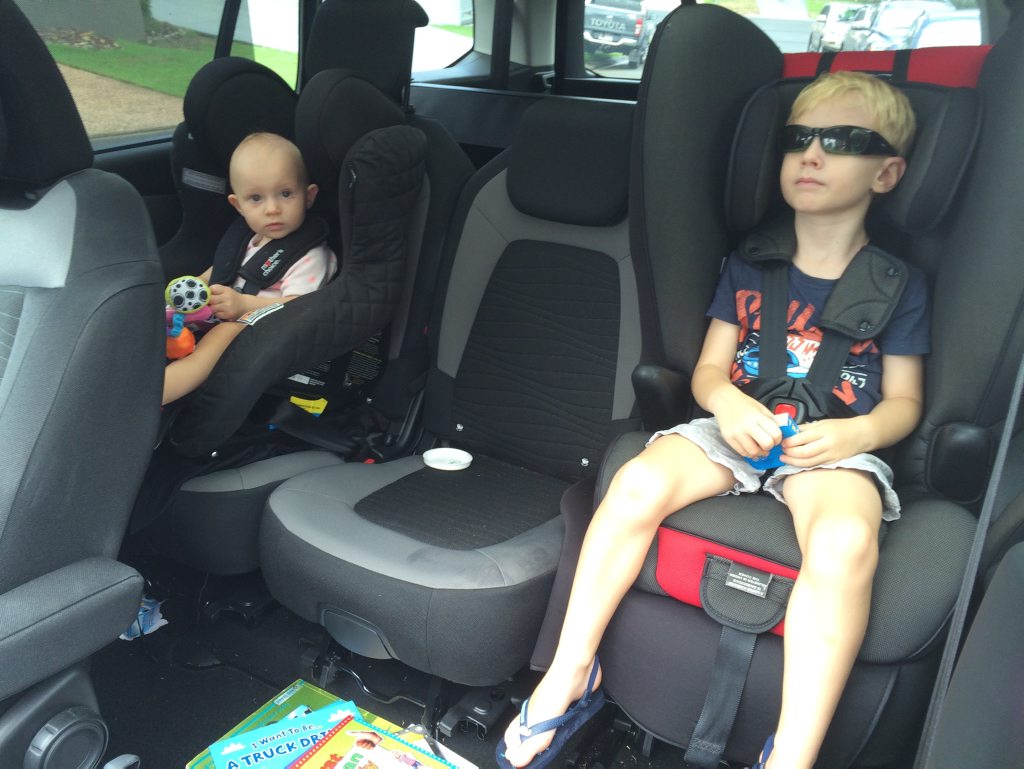 Very child friendly in the second row seating of the 2016 Citroen C4 Grand Picasso. Photo: Iain Curry / Sunshine Coast Daily Very child friendly in the second row seating of the 2016 Citroen C4 Grand Picasso. Photo: Iain Curry / Sunshine Coast Daily
