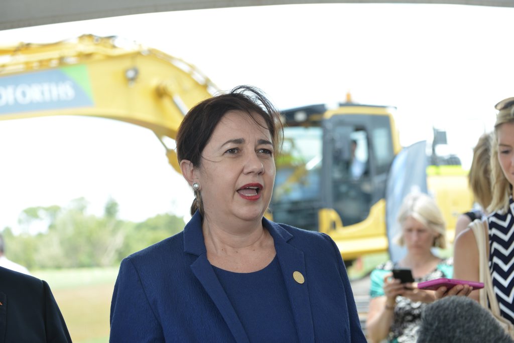 Premier Annastacia Palaszczuk was in Mackay recently to announce biofuel fund Premier Annastacia Palaszczuk was in Mackay recently to announce biofuel fund