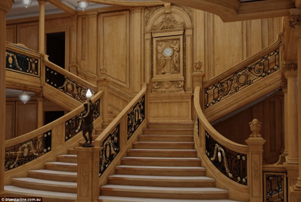 Images show the similarities between the Titanic II and its namesake. Images show the similarities between the Titanic II and its namesake.