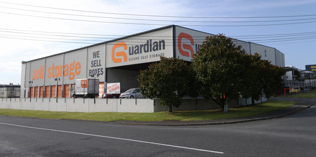 The incident occurred at Guardian Self Storage in Silverdale, Auckland. The incident occurred at Guardian Self Storage in Silverdale, Auckland.