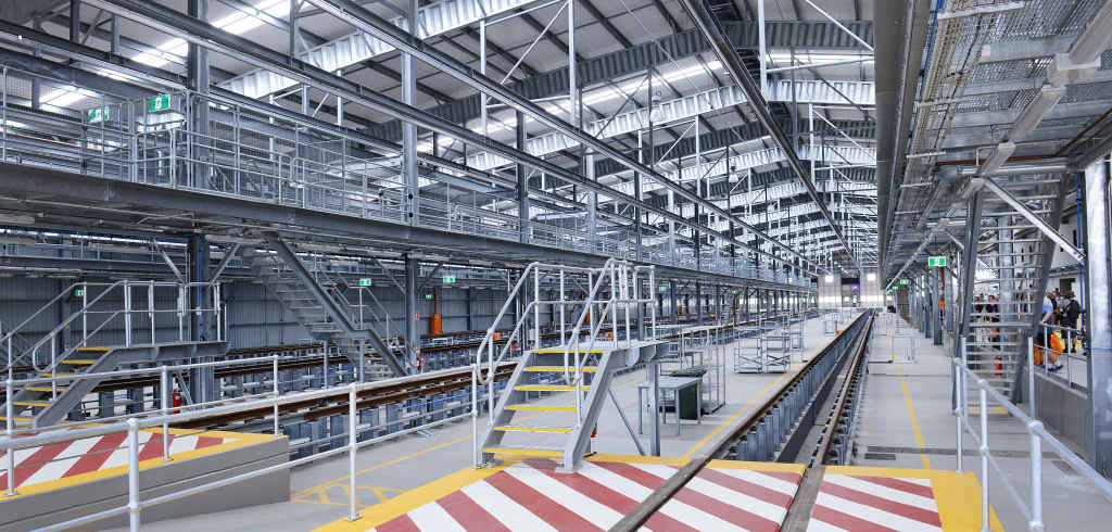 BIG INVESTMENT: The newly opened Wulkuraka Maintenance Centre, the Bombardier, QTECTIC and Queensland Government’s train and railway maintenance facility. BIG INVESTMENT: The newly opened Wulkuraka Maintenance Centre, the Bombardier, QTECTIC and Queensland Government’s train and railway maintenance facility.