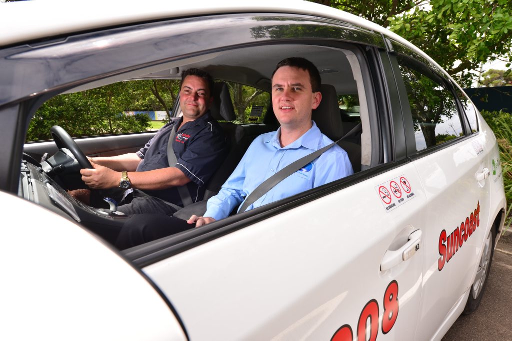 Suncoast Cabs is about to reach its one-millionth customer and Lex Ferrari and Eli ten Dam (CRCT) are looking forward to it. Suncoast Cabs is about to reach its one-millionth customer and Lex Ferrari and Eli ten Dam (CRCT) are looking forward to it.