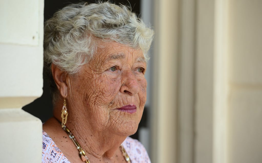 Image for sale: Daphne Bridson at the 60 and Better Program birthday bash. Photo: Chris Ison / The Morning Bulletin